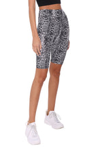 Load image into Gallery viewer, Suzette Python Biker Shorts
