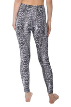 Load image into Gallery viewer, Suzette Yummy Grey Python Leggings

