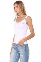 Load image into Gallery viewer, Suzette Mini Rib Buckle Tank
